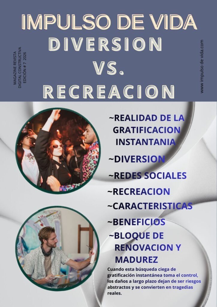 Rebista digital constructiva: DIVERSIÓN VS. RECREACIÓN